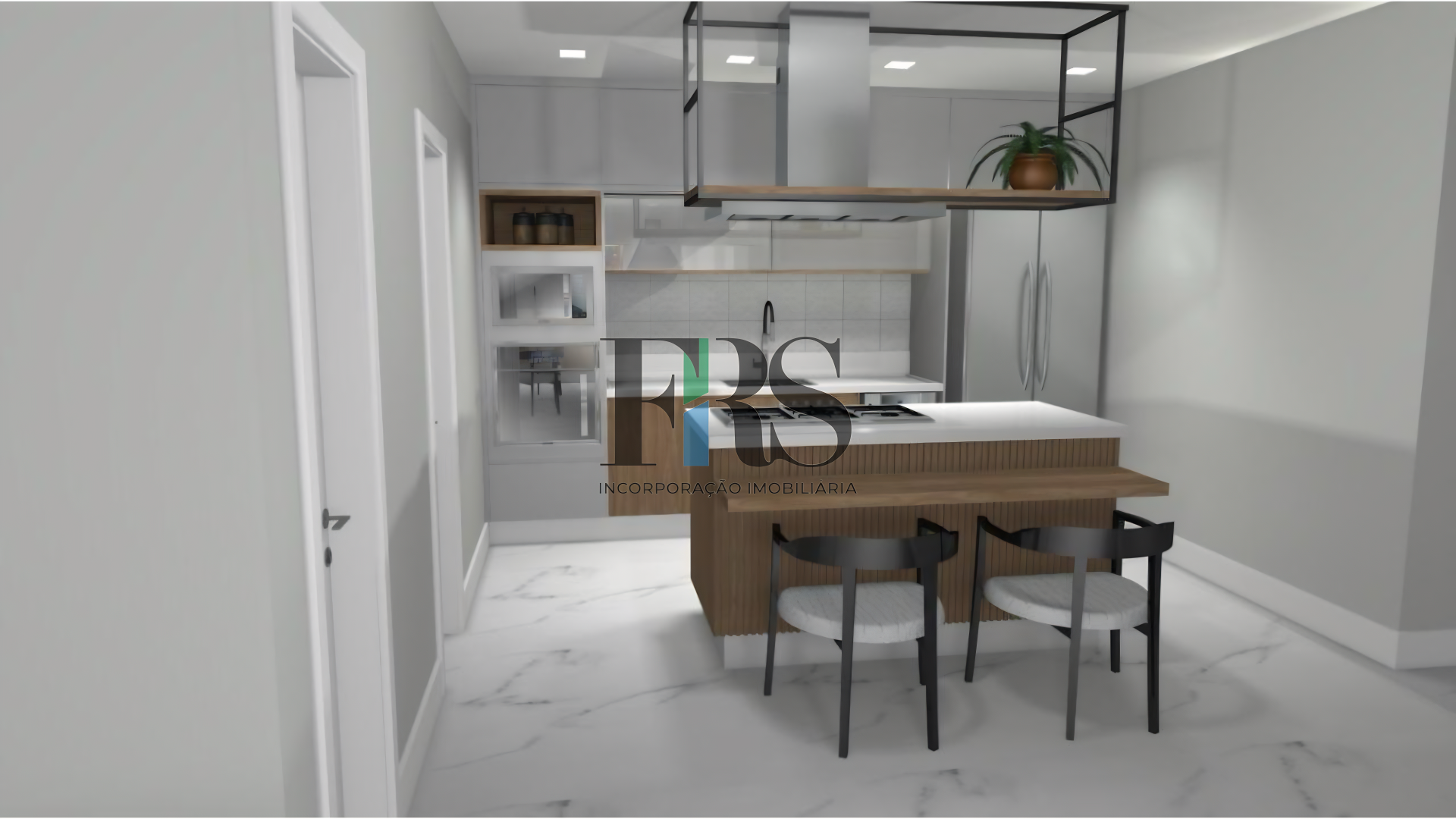 Projeto – Interior da Casa cozinha prive (2)