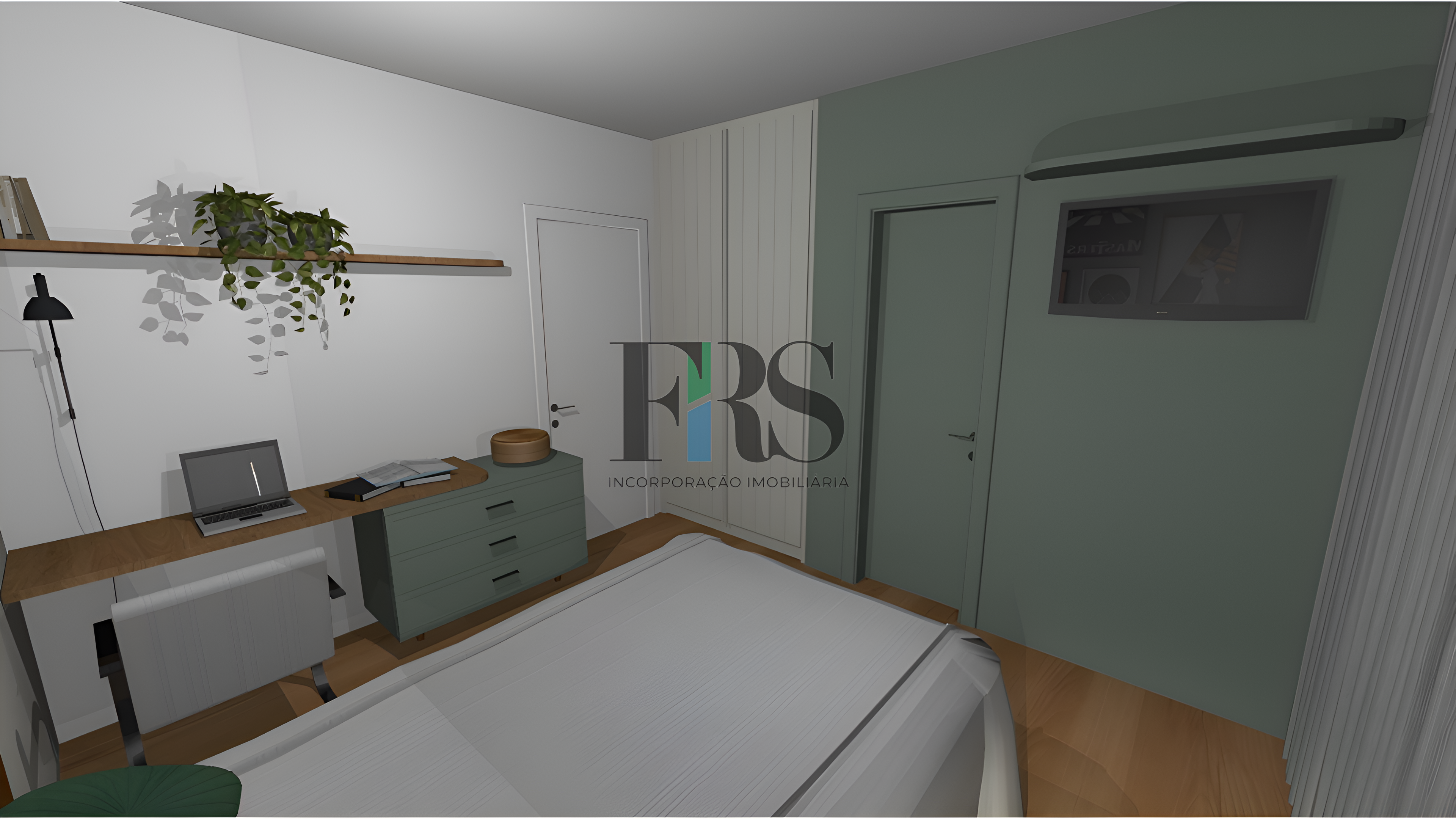 Projeto - Quarto Cama com escrivaninha e com excelente construcao_enhanced