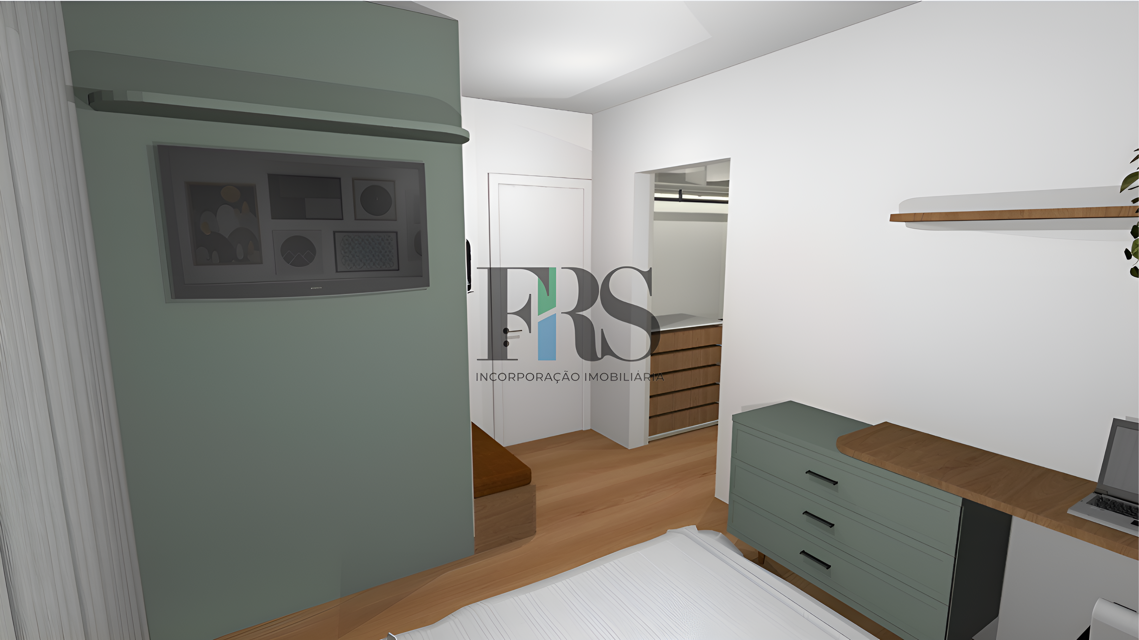 Projeto - Quarto com closet e espacoso_enhanced