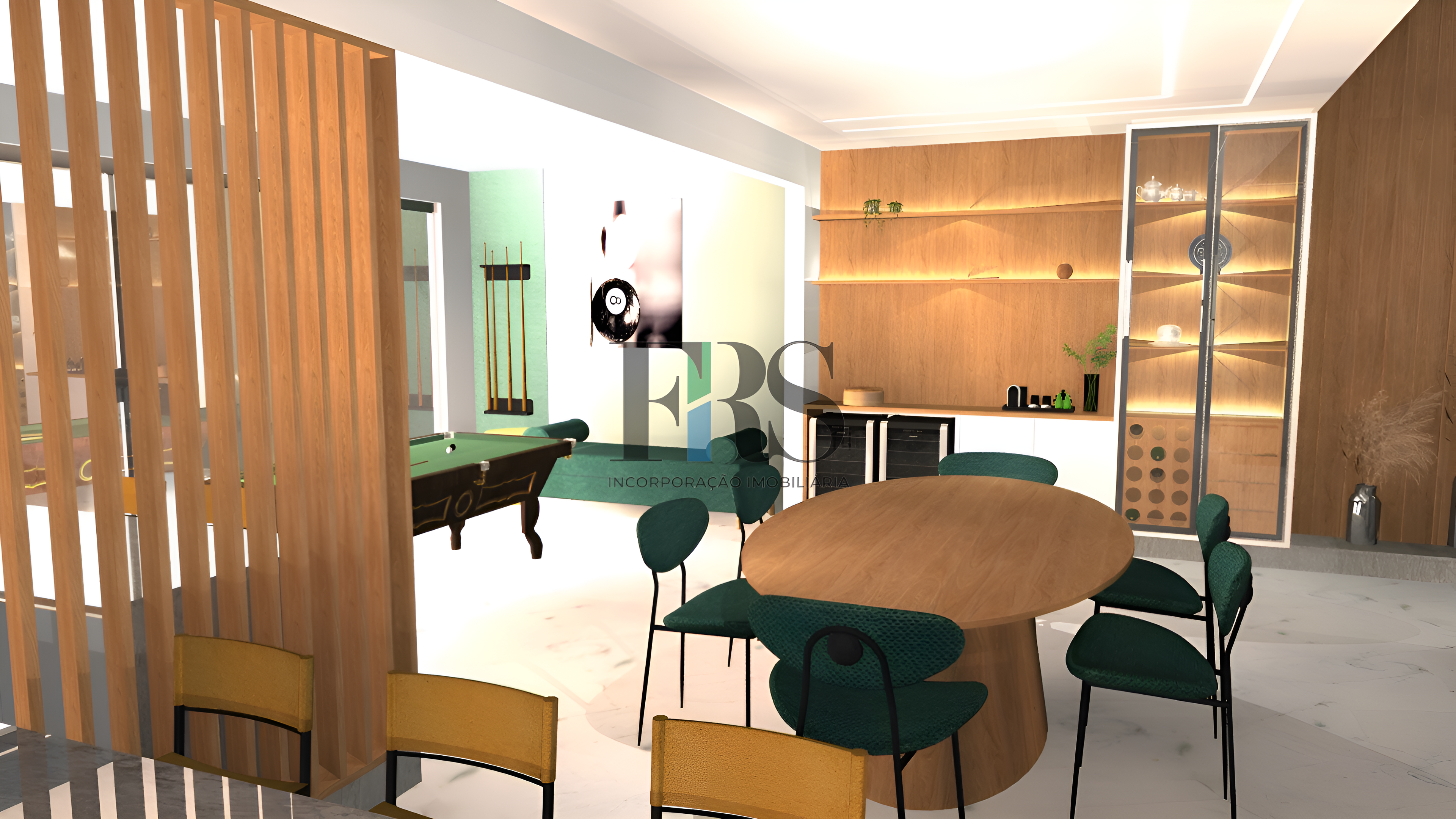 Projeto - cozinha compartilhada com area de lazer_enhanced