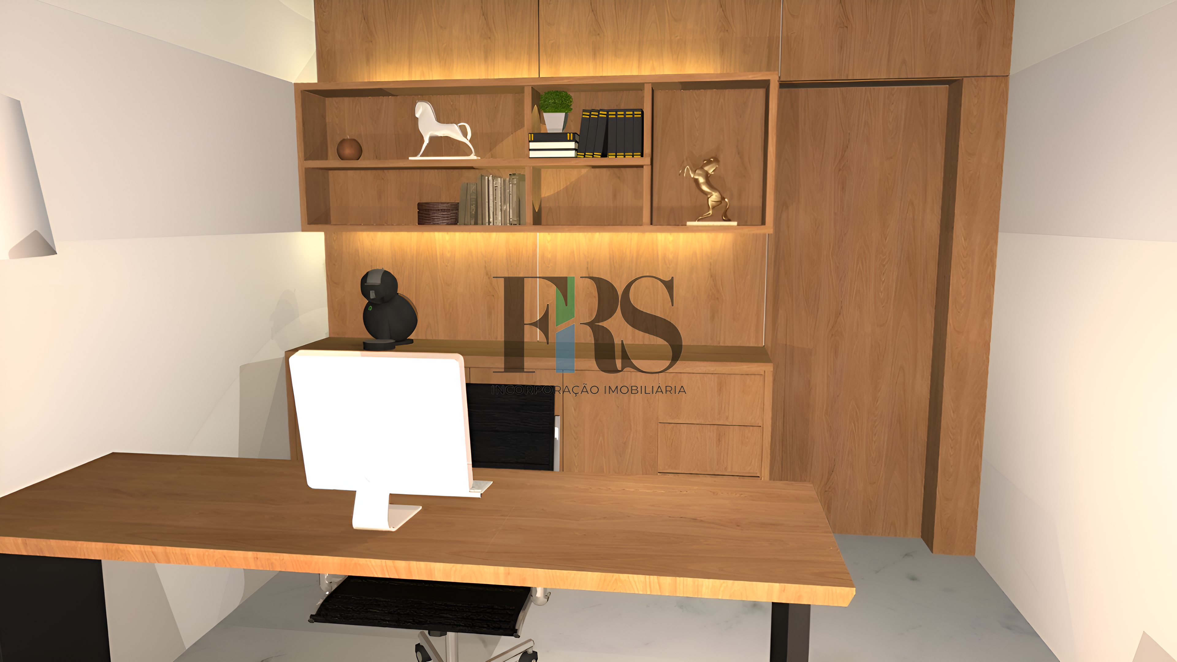 Projeto - escritorio com porta camuflada moderno_enhanced